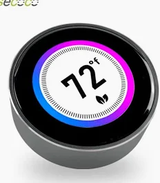 NotNow Light showing a temperature face